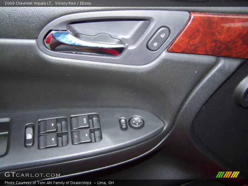 Victory Red / Ebony 2009 Chevrolet Impala LT