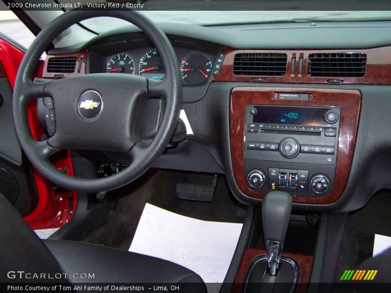 Victory Red / Ebony 2009 Chevrolet Impala LT