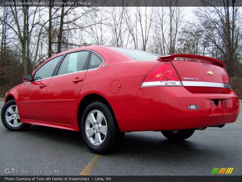 Victory Red / Neutral 2009 Chevrolet Impala LT
