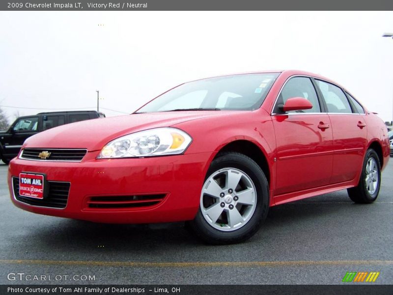 Victory Red / Neutral 2009 Chevrolet Impala LT