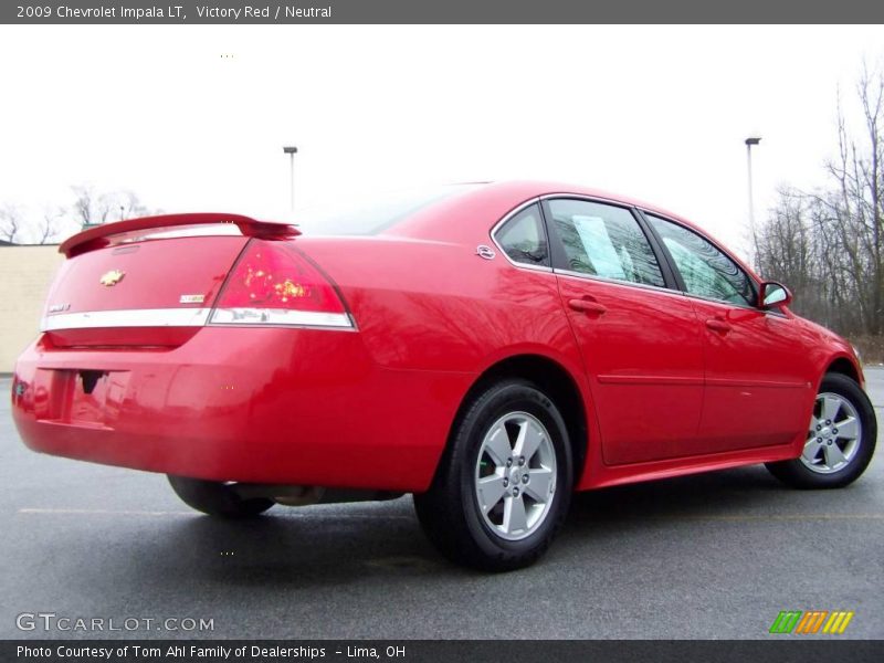 Victory Red / Neutral 2009 Chevrolet Impala LT