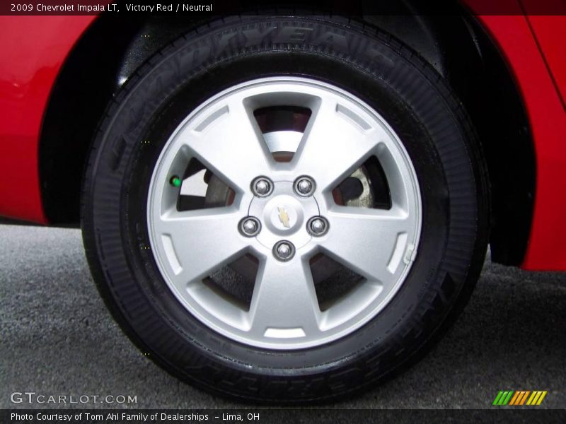 Victory Red / Neutral 2009 Chevrolet Impala LT
