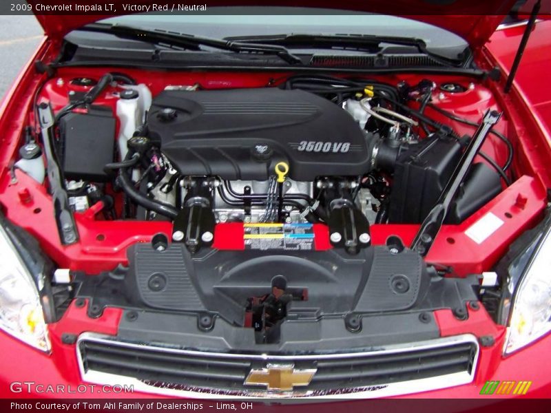 Victory Red / Neutral 2009 Chevrolet Impala LT