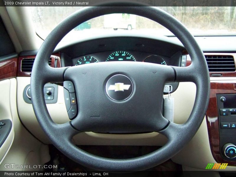 Victory Red / Neutral 2009 Chevrolet Impala LT