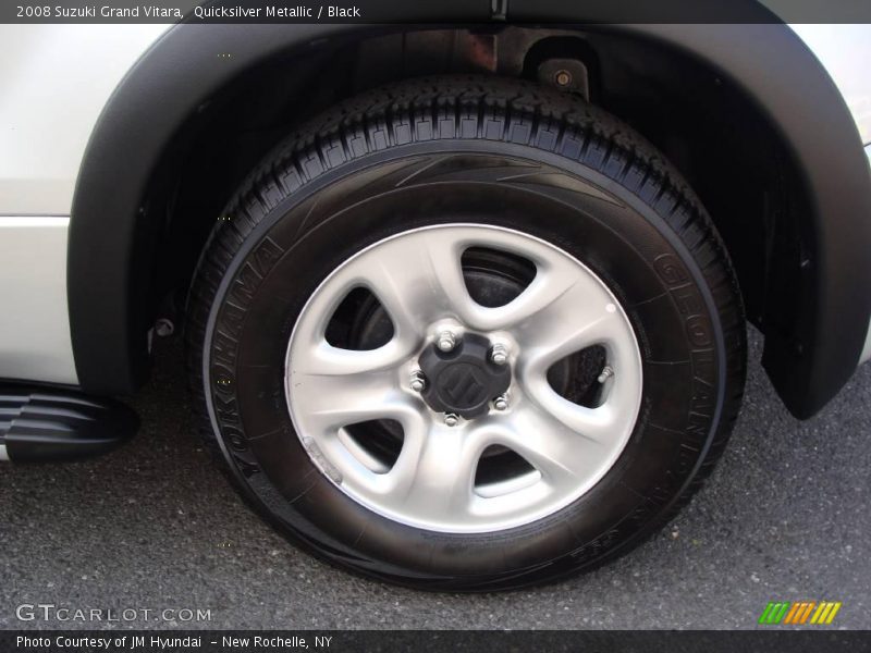 Quicksilver Metallic / Black 2008 Suzuki Grand Vitara