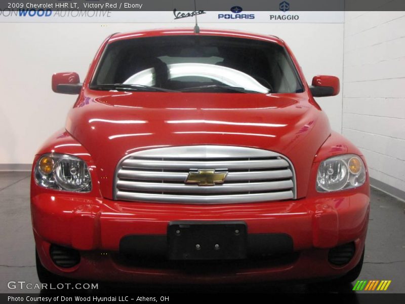 Victory Red / Ebony 2009 Chevrolet HHR LT