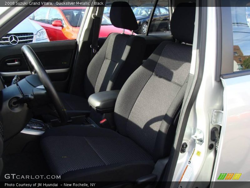 Quicksilver Metallic / Black 2008 Suzuki Grand Vitara
