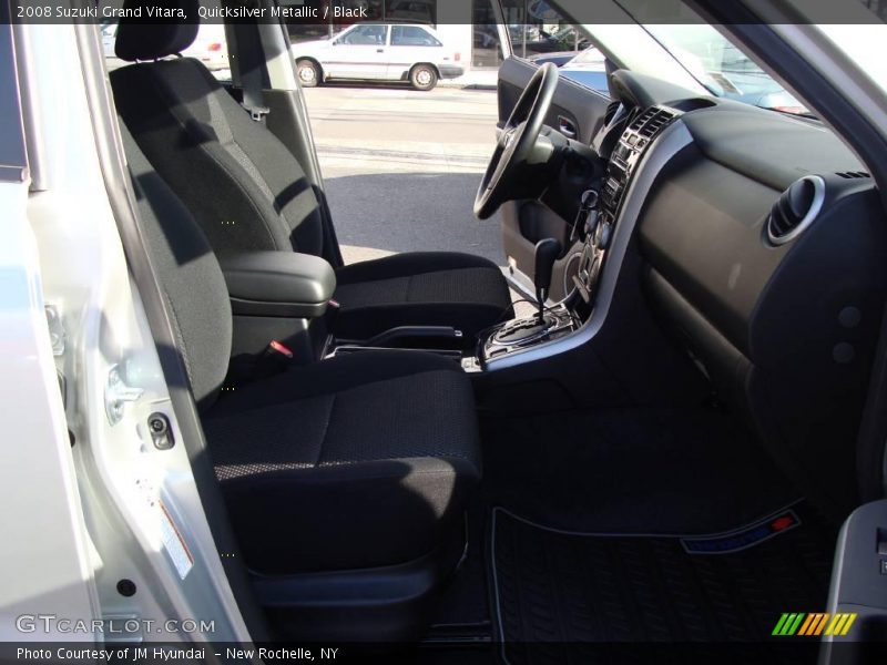 Quicksilver Metallic / Black 2008 Suzuki Grand Vitara