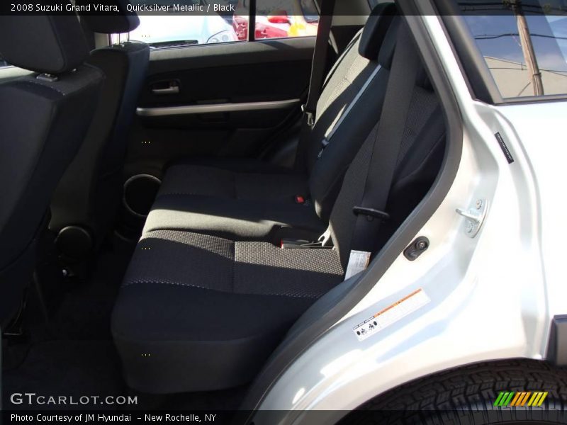 Quicksilver Metallic / Black 2008 Suzuki Grand Vitara