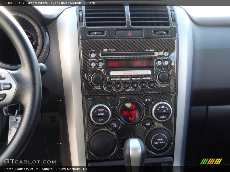 Quicksilver Metallic / Black 2008 Suzuki Grand Vitara