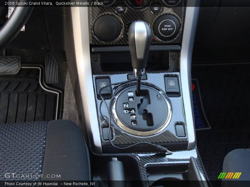 Quicksilver Metallic / Black 2008 Suzuki Grand Vitara