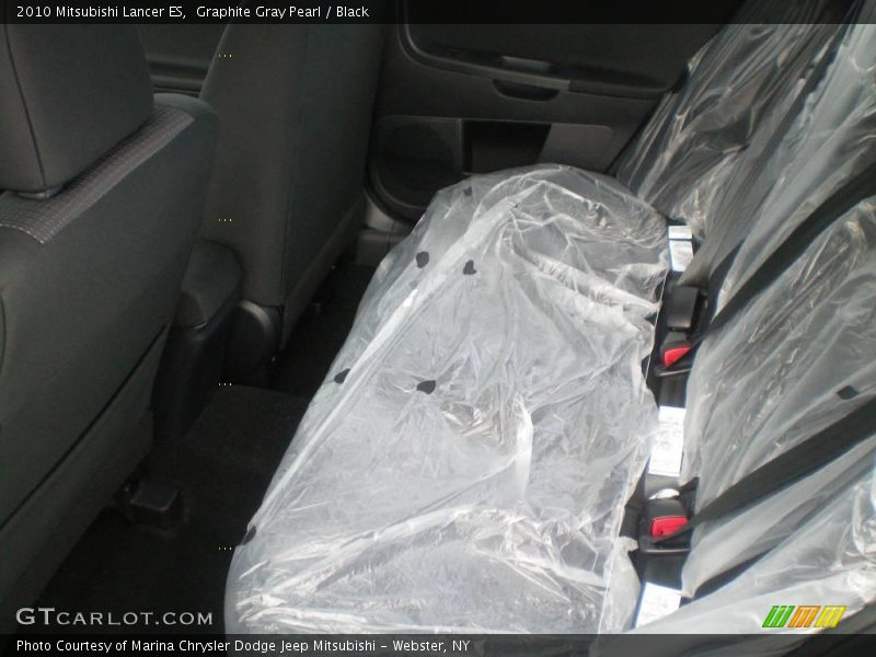 Graphite Gray Pearl / Black 2010 Mitsubishi Lancer ES