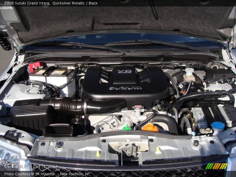 Quicksilver Metallic / Black 2008 Suzuki Grand Vitara