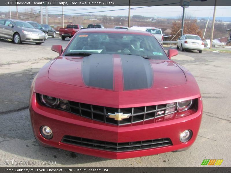 Red Jewel Tintcoat / Black 2010 Chevrolet Camaro LT/RS Coupe