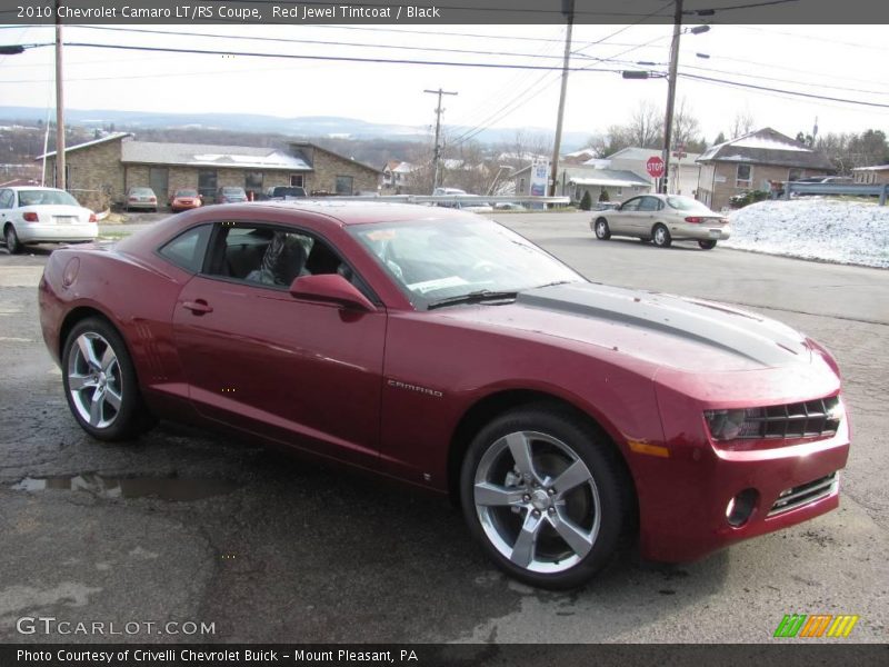 Red Jewel Tintcoat / Black 2010 Chevrolet Camaro LT/RS Coupe