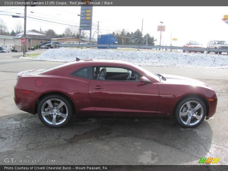 Red Jewel Tintcoat / Black 2010 Chevrolet Camaro LT/RS Coupe
