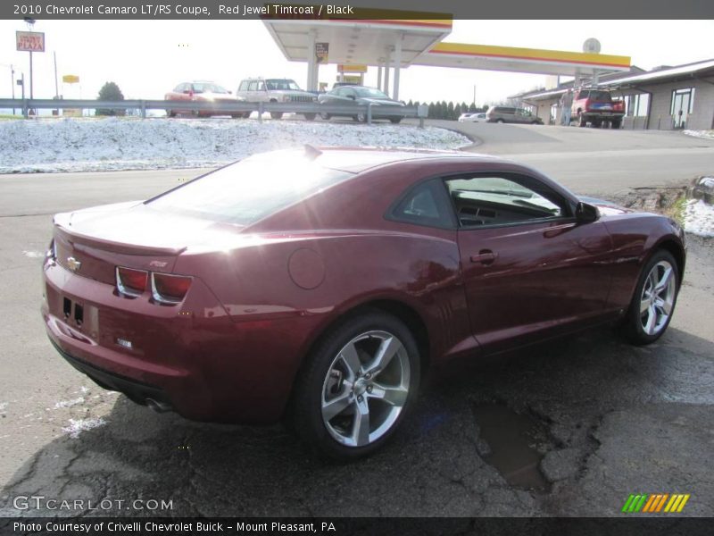 Red Jewel Tintcoat / Black 2010 Chevrolet Camaro LT/RS Coupe