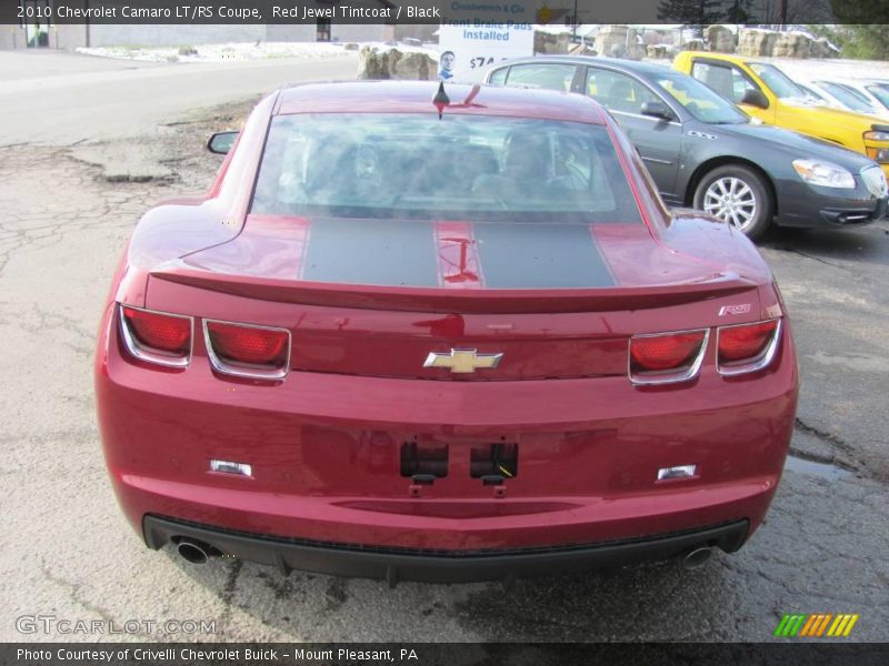 Red Jewel Tintcoat / Black 2010 Chevrolet Camaro LT/RS Coupe