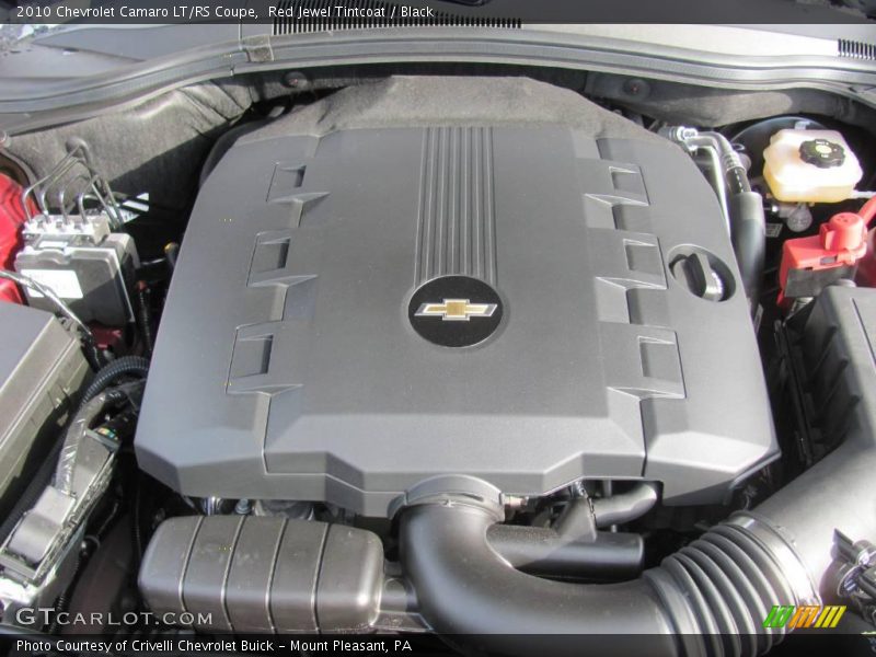 Red Jewel Tintcoat / Black 2010 Chevrolet Camaro LT/RS Coupe