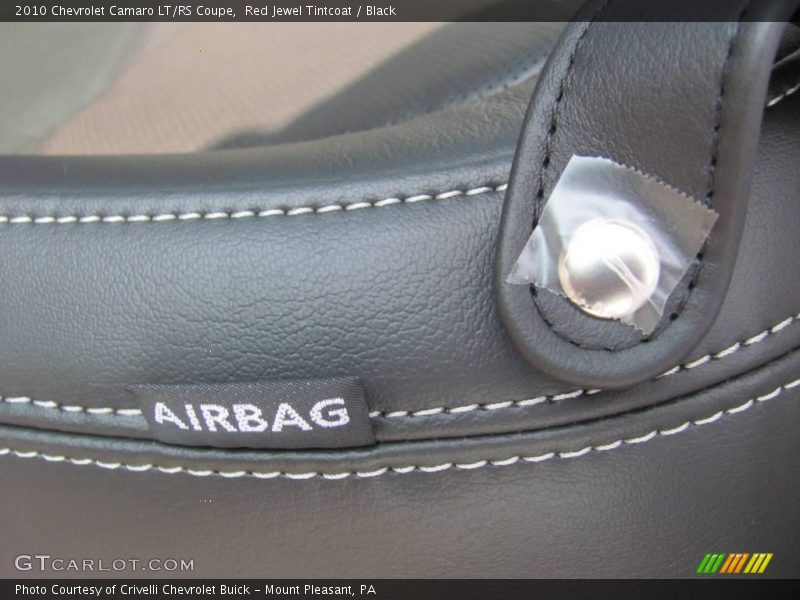 Red Jewel Tintcoat / Black 2010 Chevrolet Camaro LT/RS Coupe