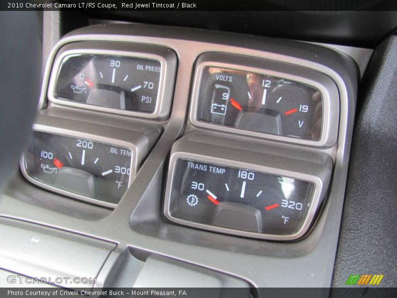 Red Jewel Tintcoat / Black 2010 Chevrolet Camaro LT/RS Coupe