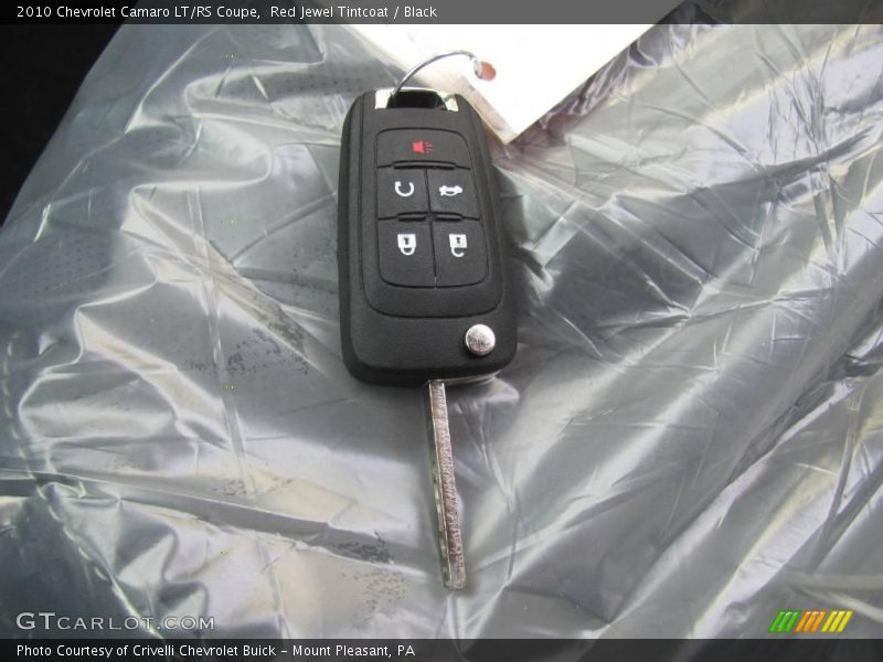 Red Jewel Tintcoat / Black 2010 Chevrolet Camaro LT/RS Coupe