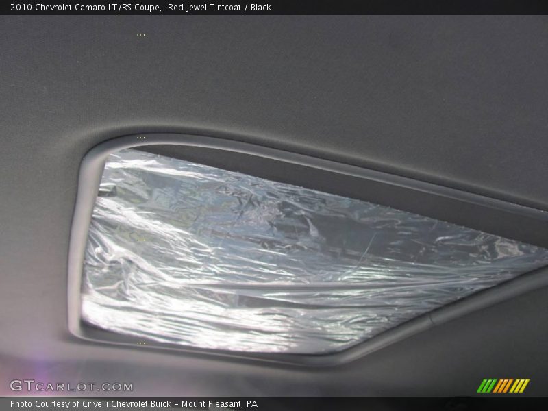 Red Jewel Tintcoat / Black 2010 Chevrolet Camaro LT/RS Coupe