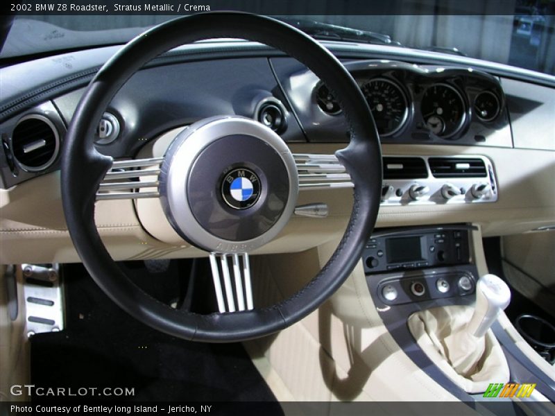 Stratus Metallic / Crema 2002 BMW Z8 Roadster