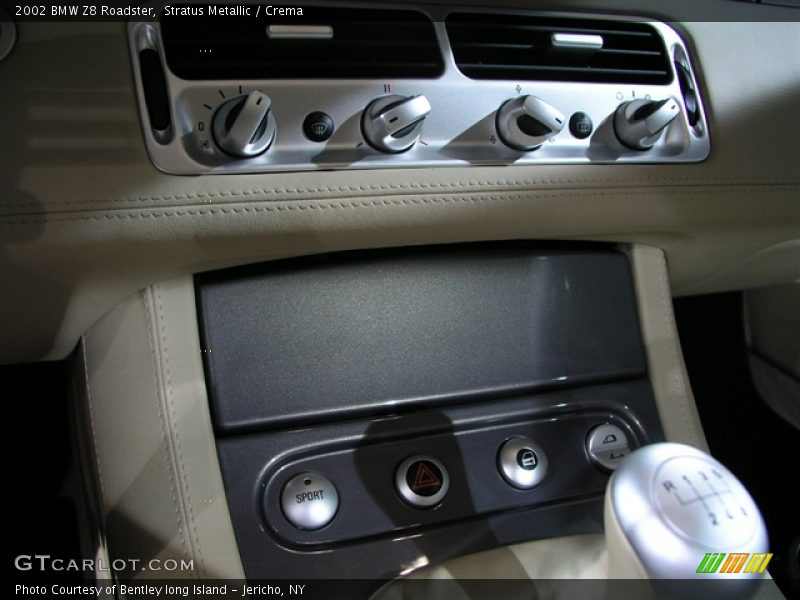 Stratus Metallic / Crema 2002 BMW Z8 Roadster