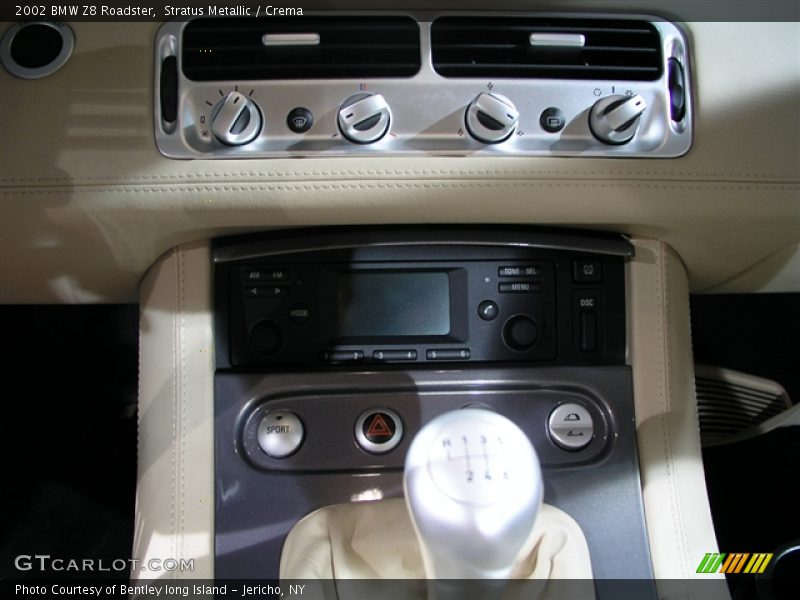 Stratus Metallic / Crema 2002 BMW Z8 Roadster