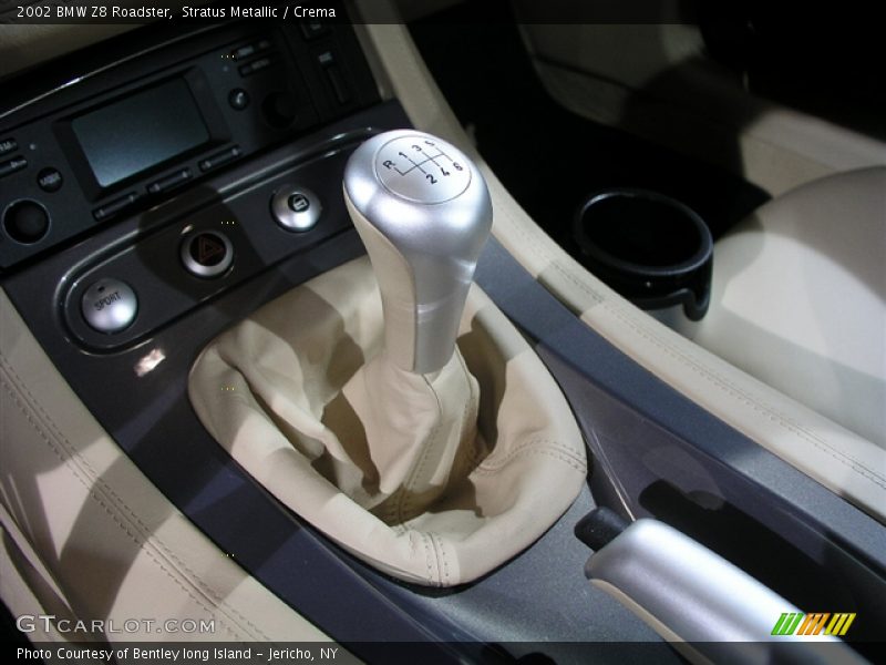 Stratus Metallic / Crema 2002 BMW Z8 Roadster