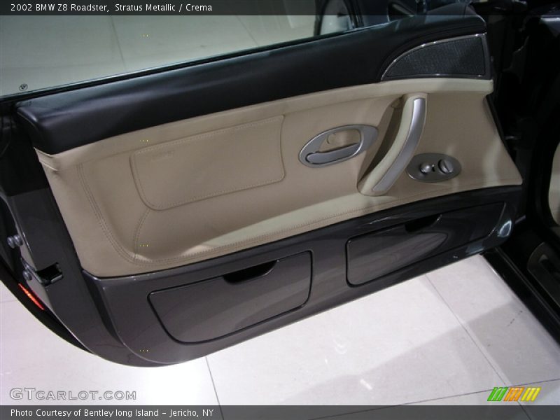 Stratus Metallic / Crema 2002 BMW Z8 Roadster