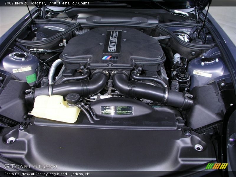 Stratus Metallic / Crema 2002 BMW Z8 Roadster