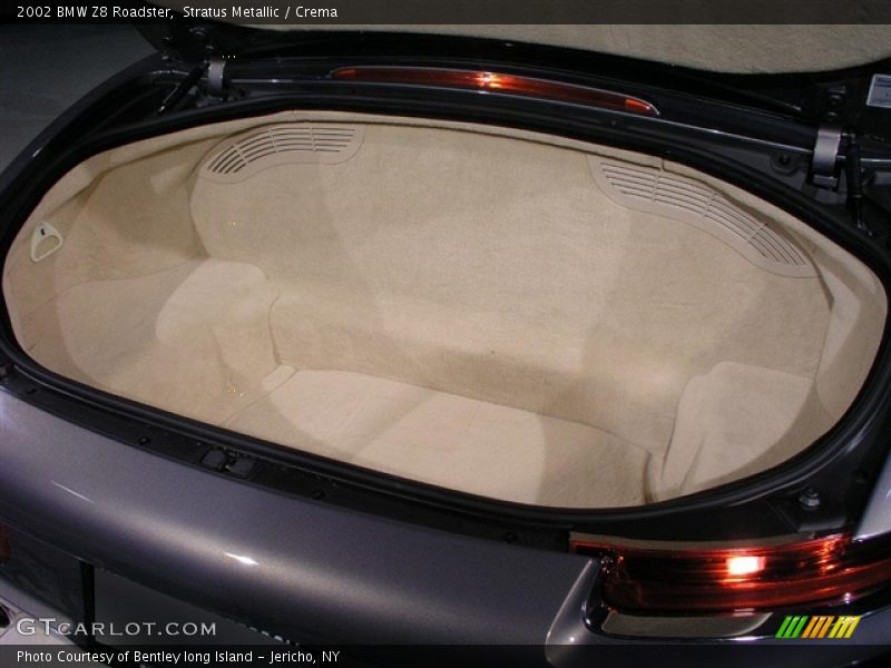 Stratus Metallic / Crema 2002 BMW Z8 Roadster
