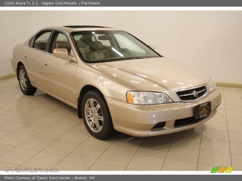 Naples Gold Metallic / Parchment 2000 Acura TL 3.2