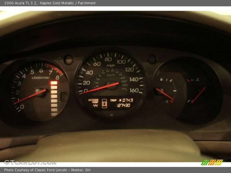Naples Gold Metallic / Parchment 2000 Acura TL 3.2