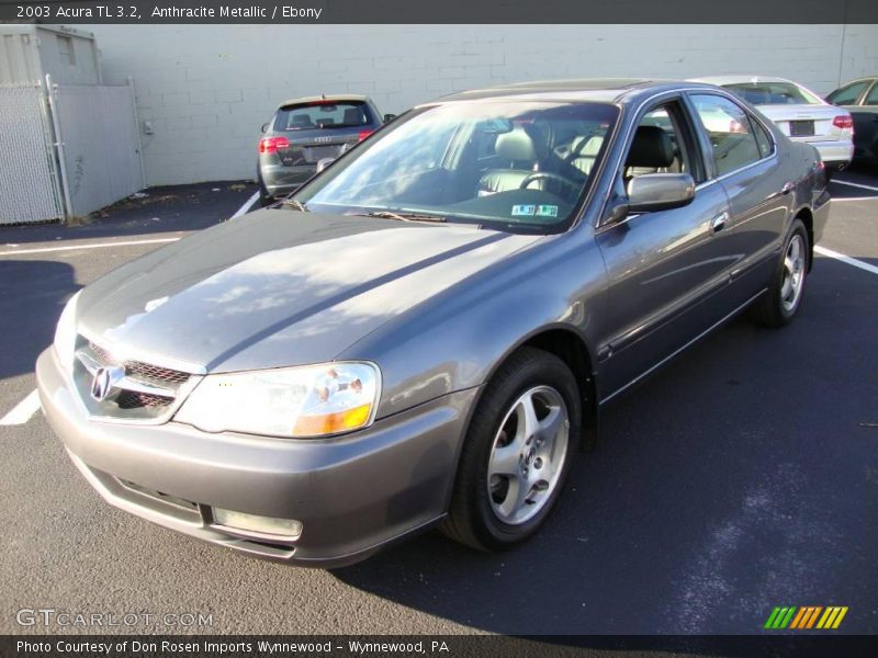 Anthracite Metallic / Ebony 2003 Acura TL 3.2