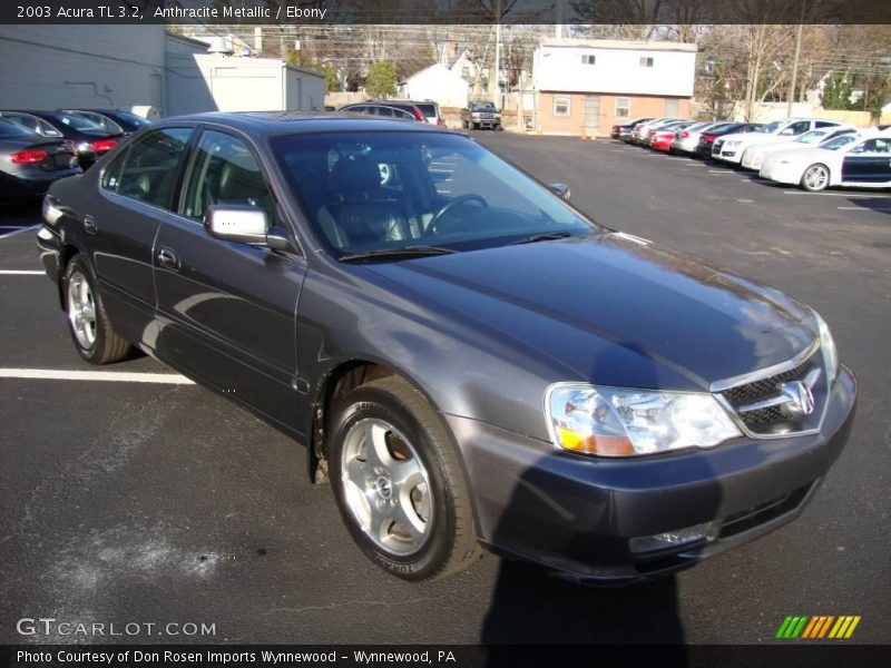 Anthracite Metallic / Ebony 2003 Acura TL 3.2