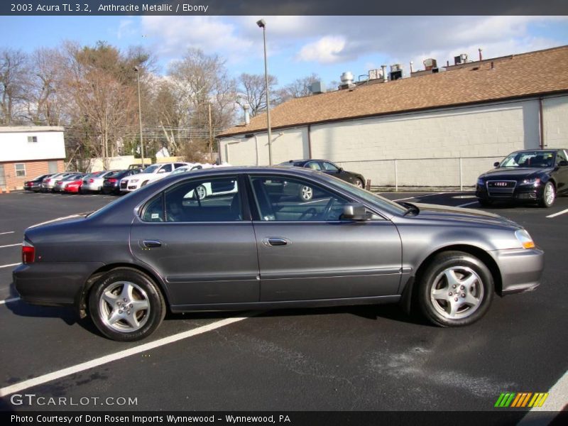 Anthracite Metallic / Ebony 2003 Acura TL 3.2