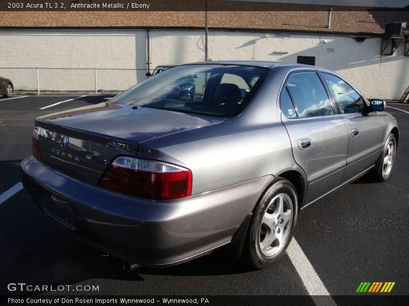 Anthracite Metallic / Ebony 2003 Acura TL 3.2