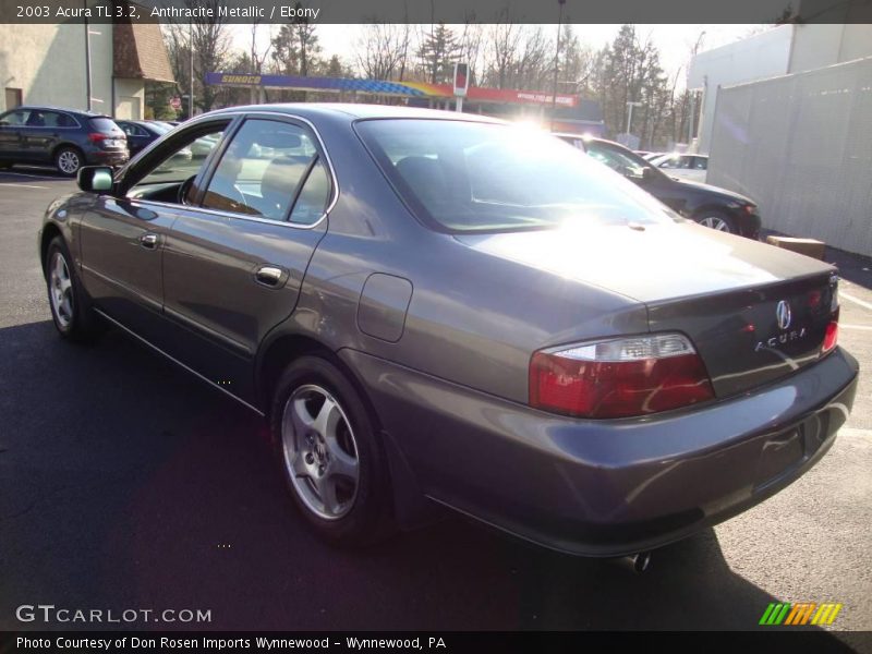 Anthracite Metallic / Ebony 2003 Acura TL 3.2