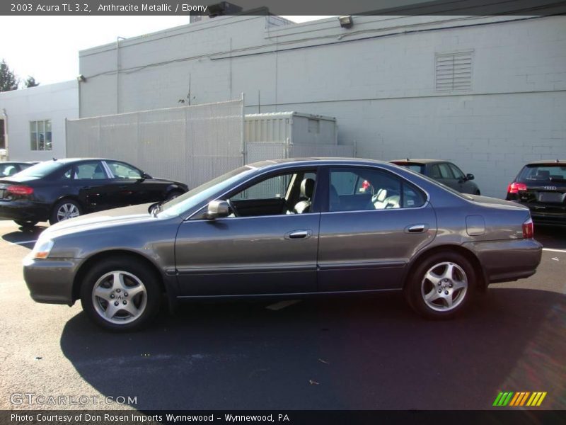 Anthracite Metallic / Ebony 2003 Acura TL 3.2