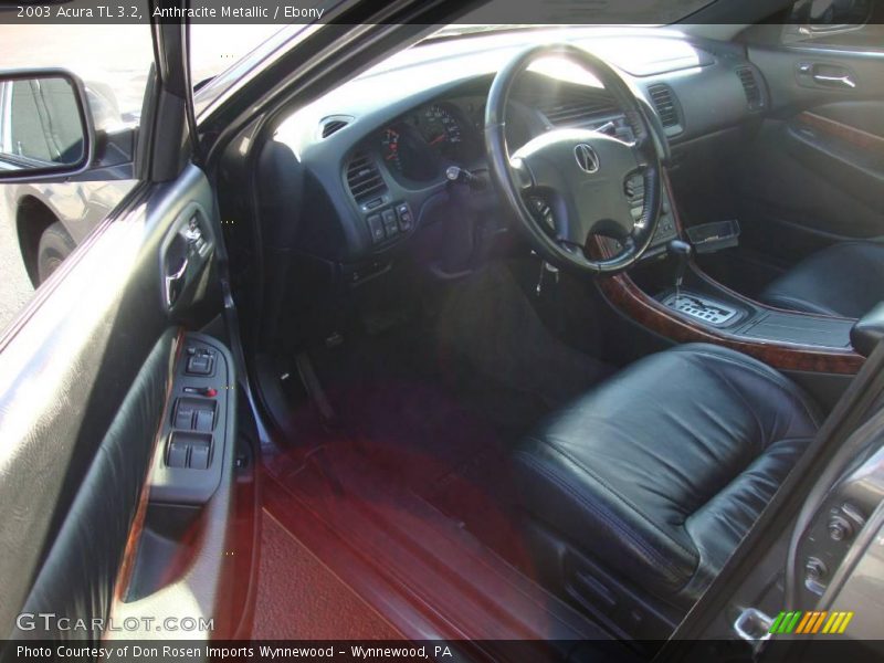 Anthracite Metallic / Ebony 2003 Acura TL 3.2