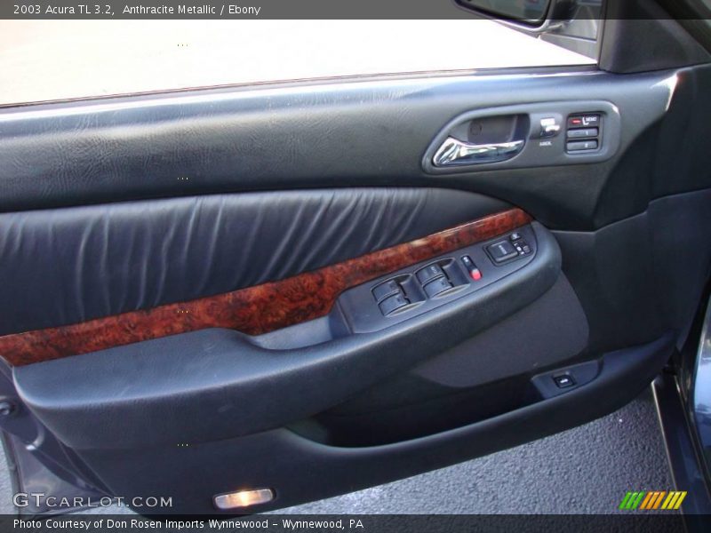 Anthracite Metallic / Ebony 2003 Acura TL 3.2