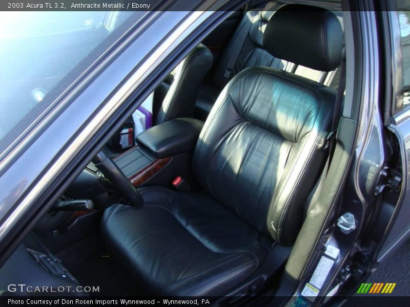 Anthracite Metallic / Ebony 2003 Acura TL 3.2