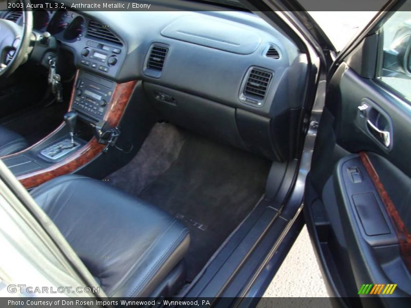 Anthracite Metallic / Ebony 2003 Acura TL 3.2