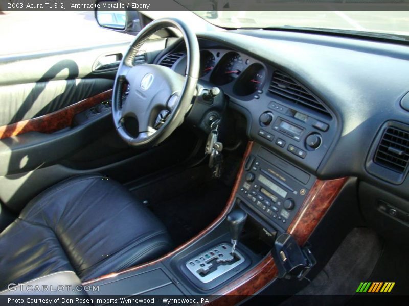 Anthracite Metallic / Ebony 2003 Acura TL 3.2