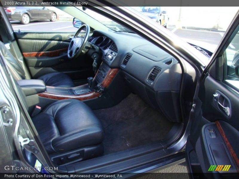 Anthracite Metallic / Ebony 2003 Acura TL 3.2