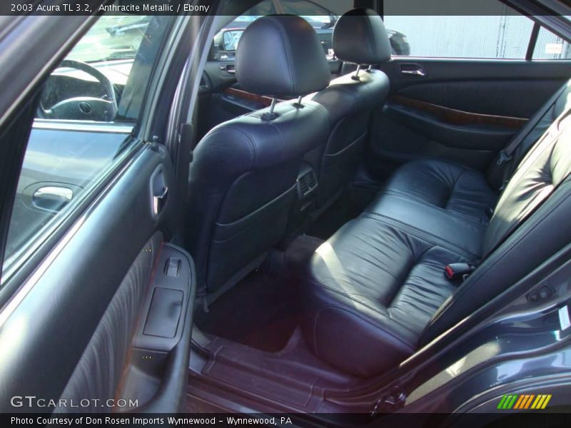 Anthracite Metallic / Ebony 2003 Acura TL 3.2