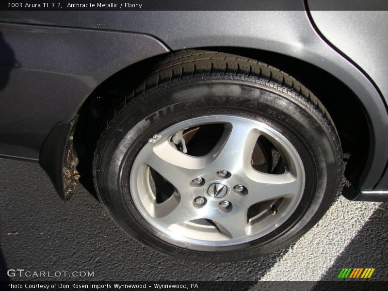 Anthracite Metallic / Ebony 2003 Acura TL 3.2